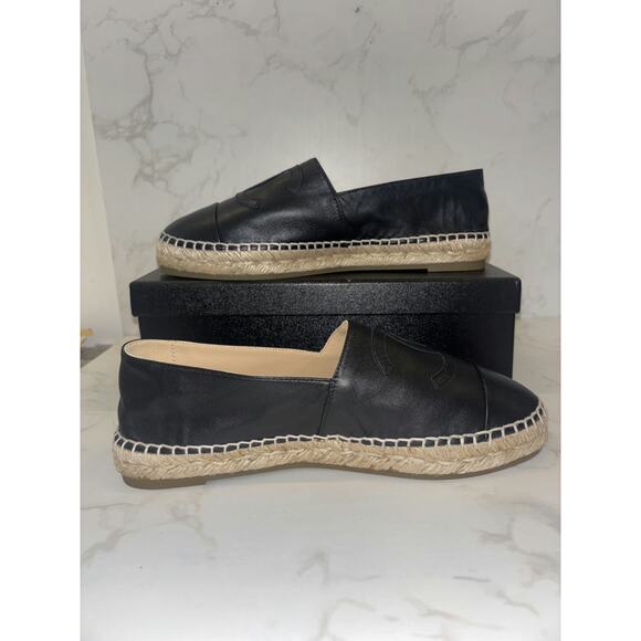 Chanel Black Espadrilles - Like New Condition - Picture 5 of 6
